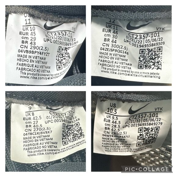 Nike React Infinity Run FK 2 Men's Shoes "Oreo" Black White CT2357-101 - Picture 11 of 12